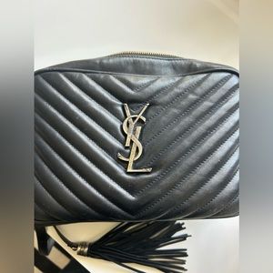 Saint Laurent Lou Silver Hardware Crossbody